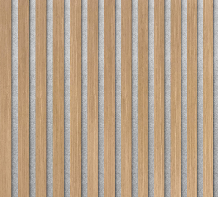 Akustikpanel Quanti Light Oak 18 x 520 x 2440 mm Fibrotech